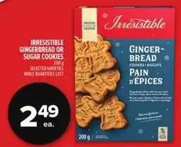 Metro IRRESISTIBLE GINGERBREAD OR SUGAR COOKIES offer