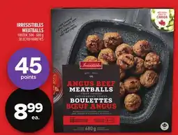 Metro IRRESISTIBLES MEATBALLS offer