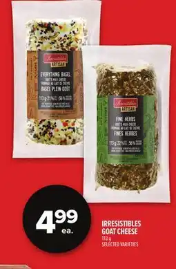 Metro IRRESISTIBLES GOAT CHEESE offer