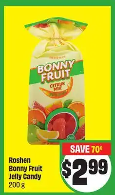 FreshCo Roshen Benny Fruit Jelly Candy 200 g offer