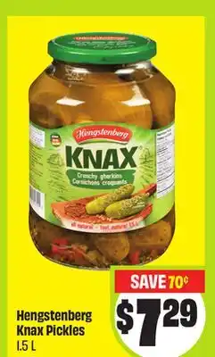 FreshCo Hengstenberg Knax Pickles 1.5 L offer