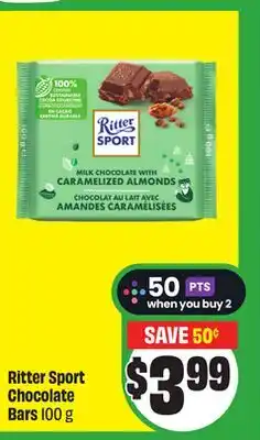 FreshCo Ritter Sport Chocolate Bars 100g offer