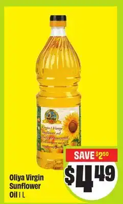 FreshCo Oliya Virgin Sunflower Oil 1 L offer
