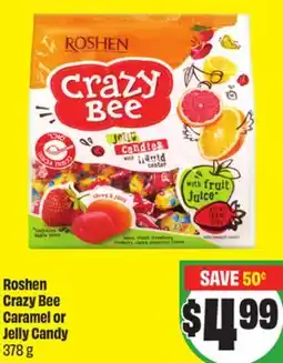 FreshCo Roshen Crazy Bee Caramel or Jelly Candy 378 g offer