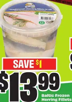 FreshCo Baltic Frozen Herring Fillets offer