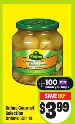 FreshCo Kühne Gourmet Selection Onions 500mL offer