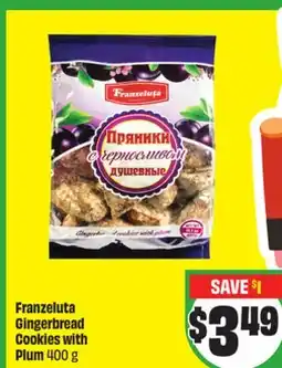 FreshCo Franzeluta Gingerbread Cookies with Plum 400g offer