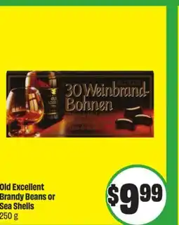 FreshCo Old Excellent Brandy Beans or Sea Shells 250 g offer