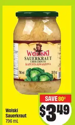 FreshCo Wolski Sauerkraut 796 mL offer
