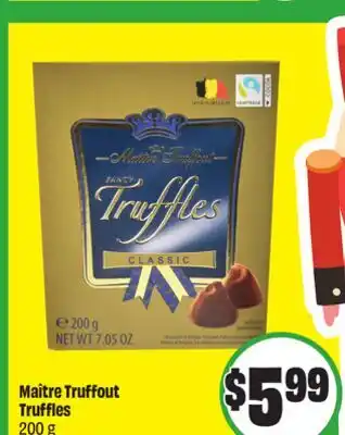 FreshCo Maître Truffout Truffles 200 g offer