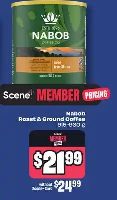 Chalo FreshCo Nabob Roast & Ground Coffee 915-930 g offer