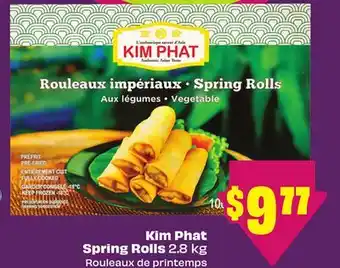 Chalo FreshCo Kim Phat Spring Rolls 2.8 kg offer