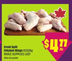 Chalo FreshCo Fresh Split Chicken Wings 10.52/kg offer