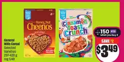 Chalo FreshCo General Mills Cereal Selected Varieties 297-430 g offer