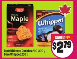Chalo FreshCo Dare Ultimate Cookies 290-300 g Dare Whippet 250 g offer