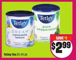 Chalo FreshCo Tetley Tea 20-24 pk offer