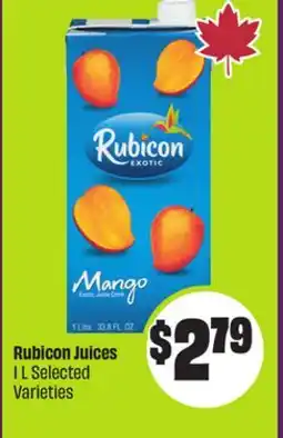 Chalo FreshCo Rubicon Juices 1 L Selected Varieties offer