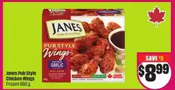 Chalo FreshCo Janes Pub Style Chicken Wings Frozen 660 g offer