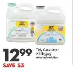 Longo's Tidy Cats Litter offer