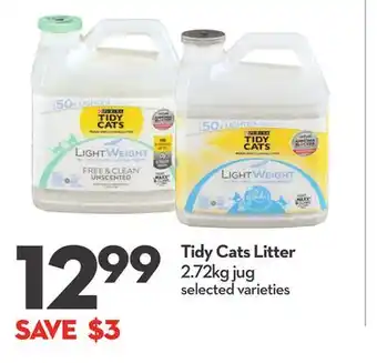 Longo's Tidy Cats Litter offer