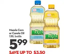 Longo's Mazola Corn or Canola Oil offer