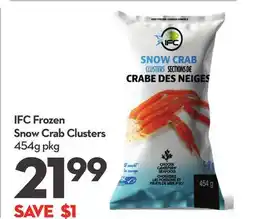 Longo's IFC Frozen Snow Crab Clusters offer