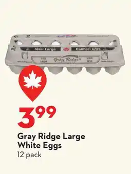 Longo's Gray Ridge Large White Eggs offer