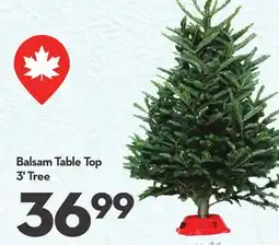 Longo's Balsam Table Top 3' Tree offer