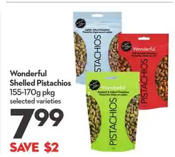 Longo's Wonderful Shelled Pistachios offer