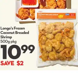 Longo's Longo's Frozen Coconut Breaded Shrimp offer