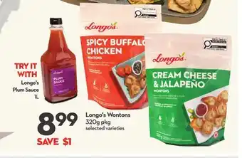 Longo's Longo's Wontons offer