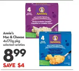 Longo's Annie's Mac & Cheese offer