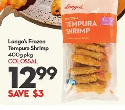 Longo's Longo's Frozen Tempura Shrimp offer