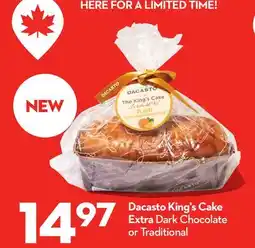 Longo's Dacasto King's Cake offer