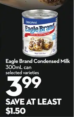 Longo's Eagle Brand Condensed Milk offer
