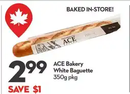 Longo's ACE Bakery White Baguette offer