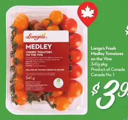 Longo's Longo's Fresh Medley Tomatoes on the Vine offer