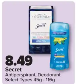 PharmaChoice Antiperspirant, Deodorant offer