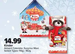 PharmaChoice Kinder Advent Calendar, Surprise Maxi offer