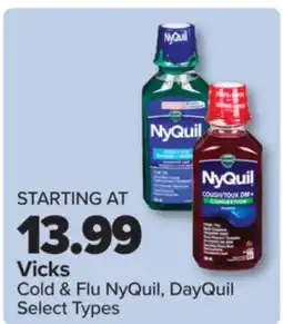 PharmaChoice Vicks Cold & Flu NyQuil, DayQuil offer