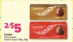 PharmaChoice Lindor Chocolates, 36g, 38g offer