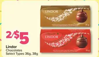 PharmaChoice Lindor Chocolates, 36g, 38g offer