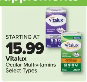 PharmaChoice Ocular Multivitamins offer