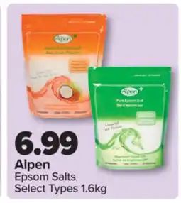 PharmaChoice Alpen Epsom Salts offer