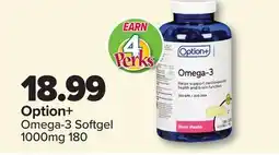 PharmaChoice Option+ Omega-3 Softgel offer