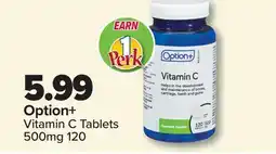 PharmaChoice Option+ Vitamin C Tablets offer