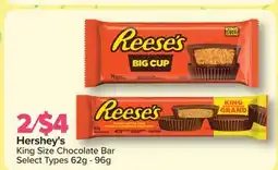 PharmaChoice King Size Chocolate Bar offer