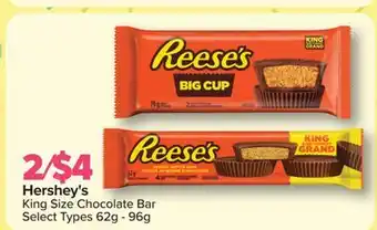 PharmaChoice King Size Chocolate Bar offer