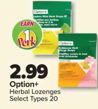 PharmaChoice Herbal Lozenges offer