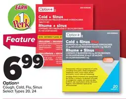 PharmaChoice Option+ Cough, Cold, Flu, Sinus offer